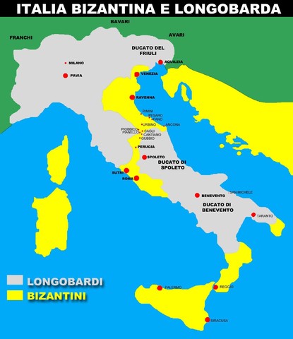 Arrivo dei Longobardi in Italia