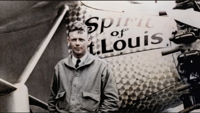 Charles Lindbergh Takes Flight