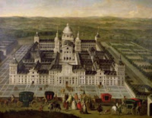 Philip II palace, Escorial, was built