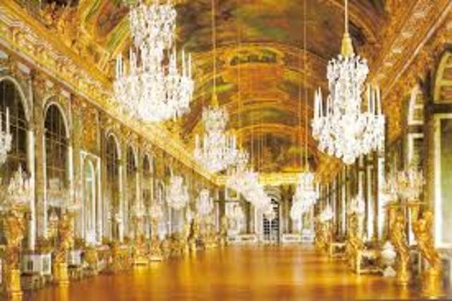 Louis XIV's palace of Versailles was completed