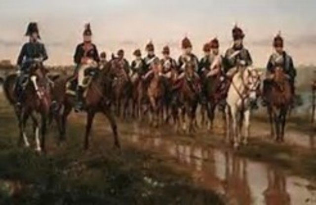 Entrada de Tropas Francesas en La Península.