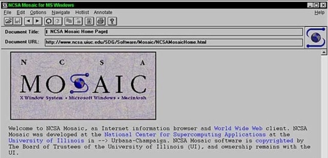NCSA Mosaic1​