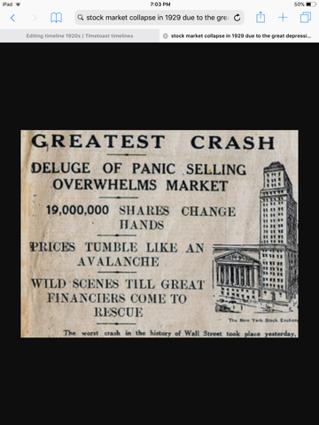 Stock Market Collapse
