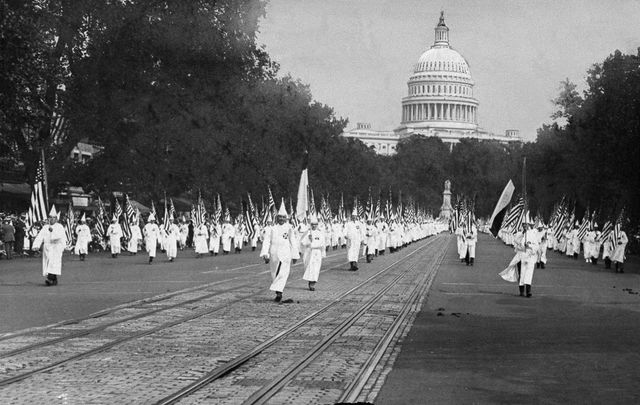 Klansmen March