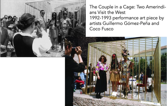 The Couple in a Cage: Two Amerindians Visit the West