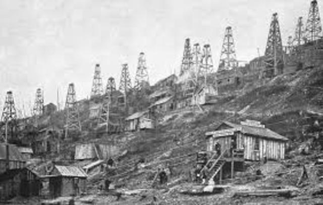 Rockefeller's Standard Petroleum Oil