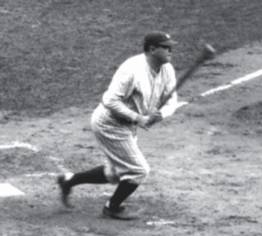 The babe hit his 60th