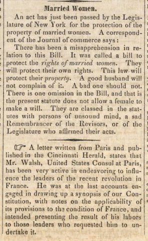 Women's right to control property