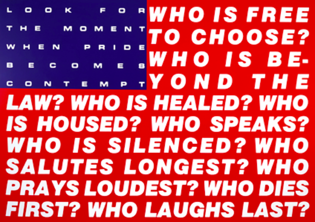 Questions, Barbara Kruger