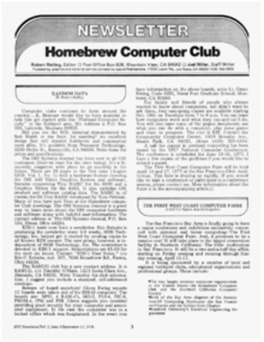 hombrew computer club