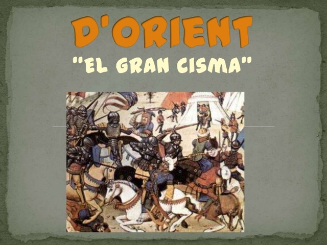 Cisme d'Orient