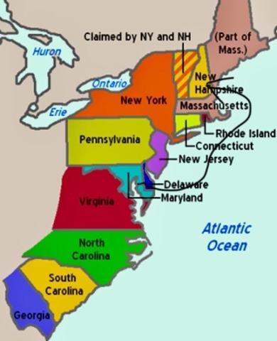 When Delaware and New Hampshire was founded