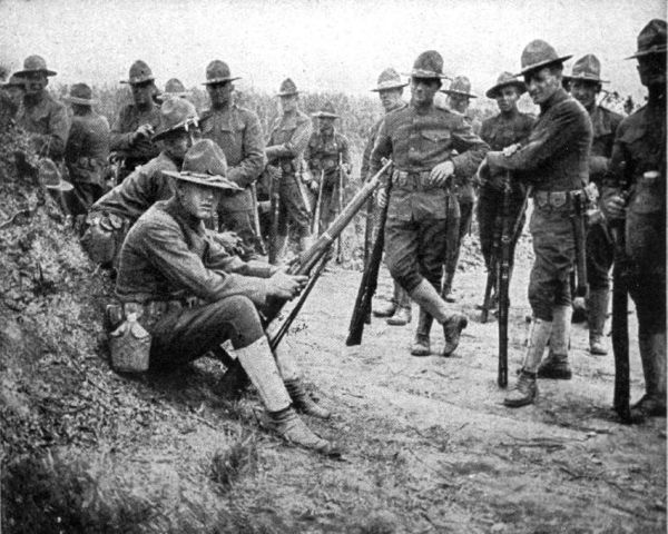 Alvin York Capturing German soldiers