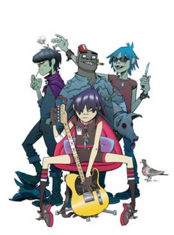 The eponymous debut album of Gorillaz