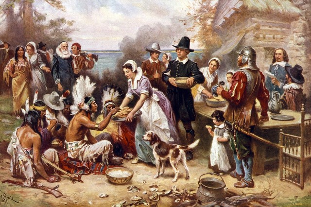 First Thanksgiving