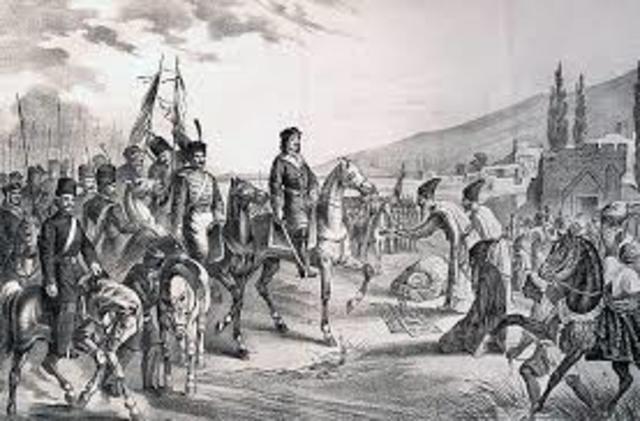 Начало Каспийского похода