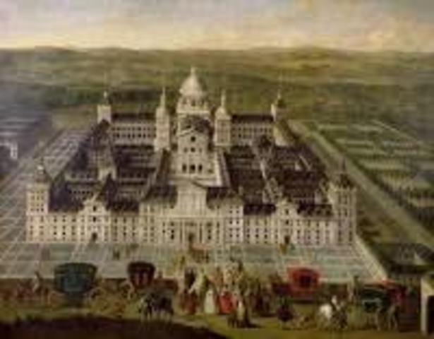 Philip II's palace, Escorial, was built