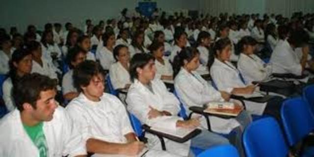 Primeros graduando de educacional Superior