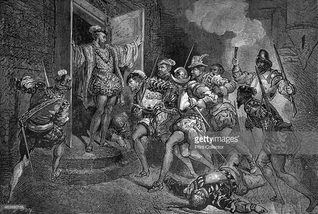 St Bartholomew's Day Massacre occurred