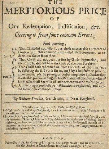 First book burning in what would become America