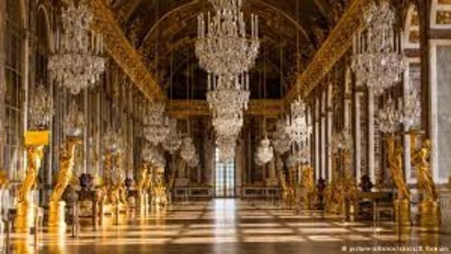 Louis XIV's palace of Versailles was completed