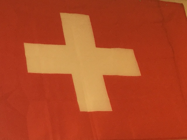 Anna gehe in die Schweiz reisen.