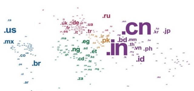 First internationalized country code top-level domains