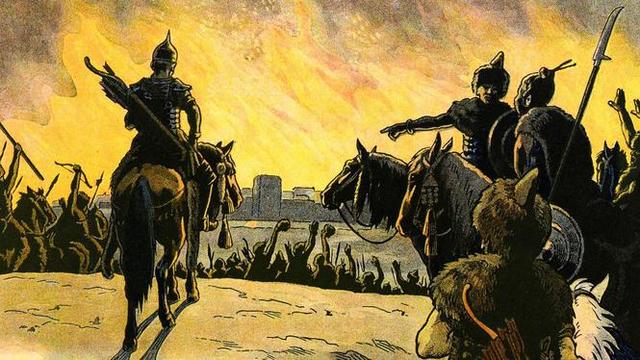 Nomaden plunderen Egypte