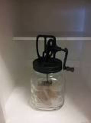 changes in agriculture {crank churns}