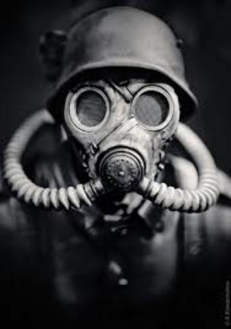 Chlorine gas