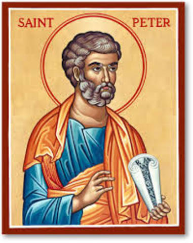 Saint Peter ( Saint ) 30 - 68 CE