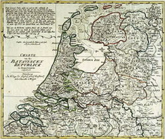 SE ESTABLECE LA REPÚBLICA BATAVA