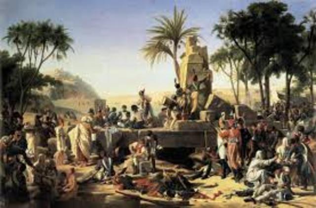 NAPOLEON DEJA LA CAMPAÑA DE EGIPTO AL GENERAL KLEBER