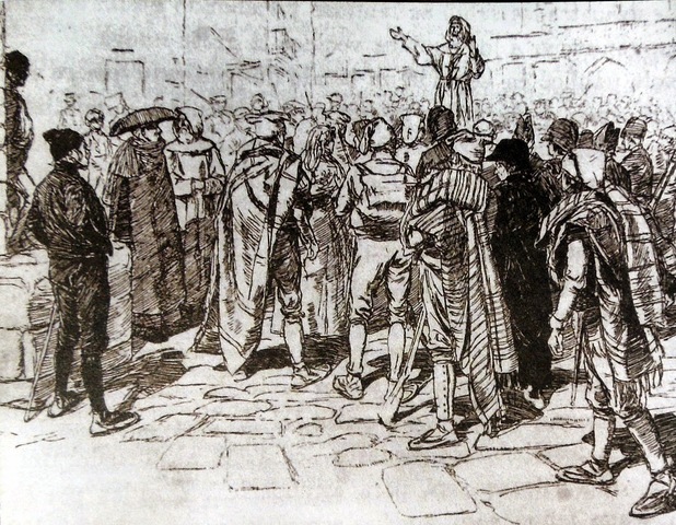 Revuelta de los agraviados o "malcontents".