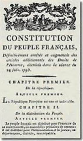 Primera Constitución francesa