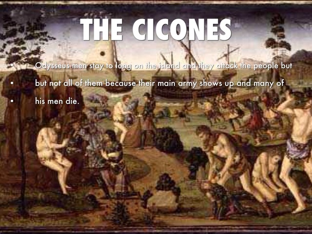 Ismarus the city of cicones