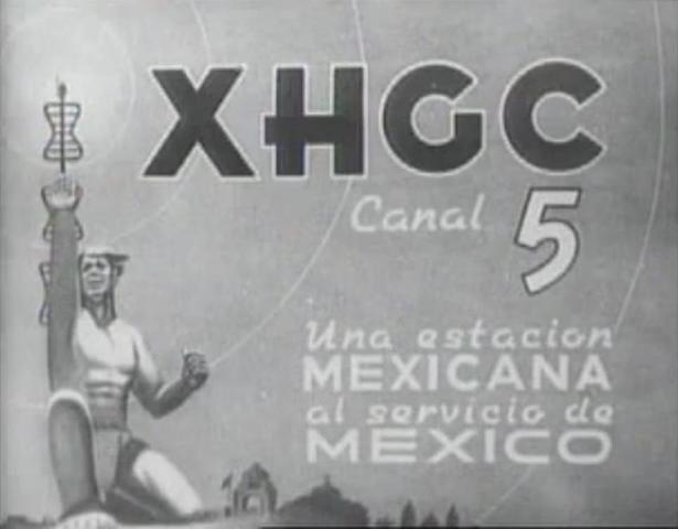 Primera transmisión del canal 5 (XHGC)