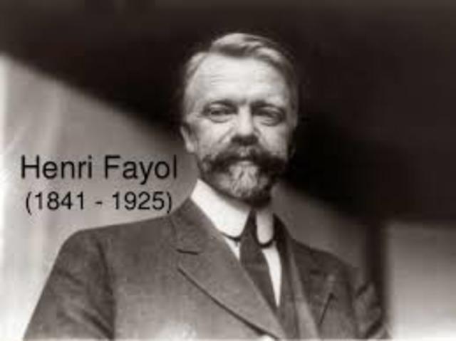 HENRI FAYOL.
