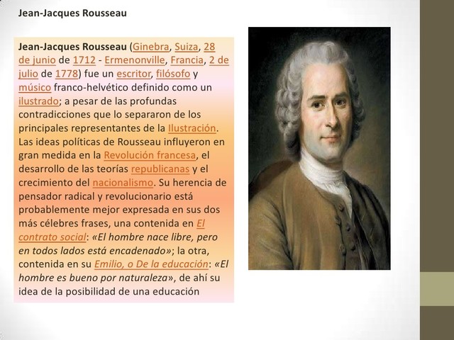 Jean-Jacques Rousseau