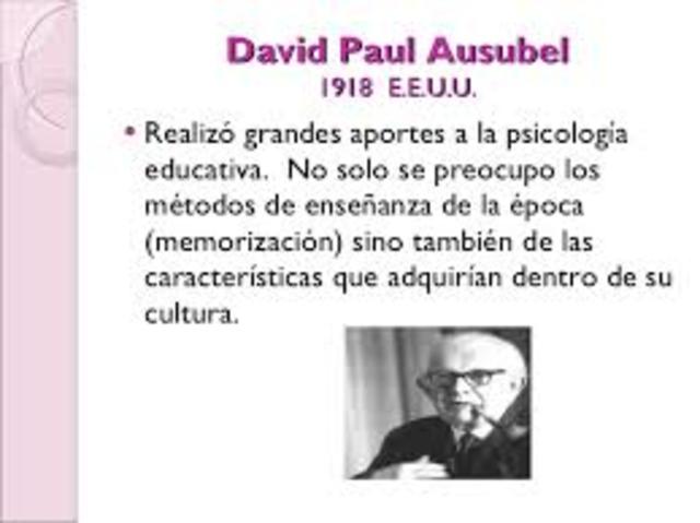 David Ausubel