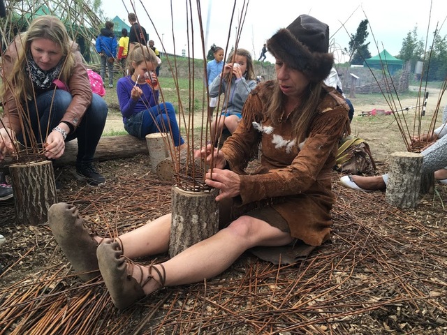 Nomadenvestiging langs de Eem