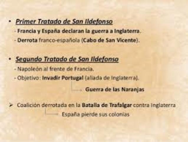 Segundo tratado de San Ildefon.