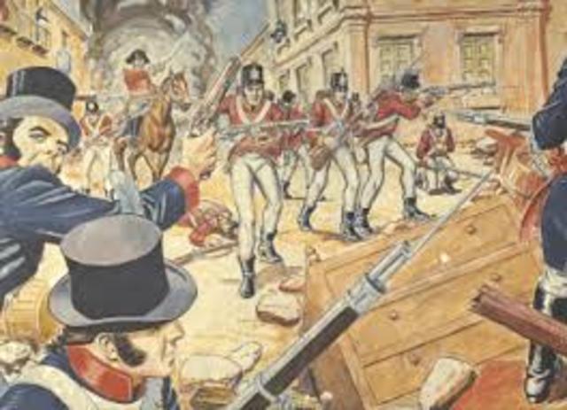 CONFORMACIÓN DE MILICIAS PARA OPONERSE A LAS INVACIONES INGLESASS