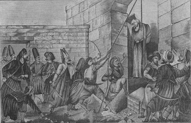 Απαγχονία του πατριάρχη Γρηγόριου Έ