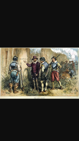 John White returns to Roanoke and finds deserted land.