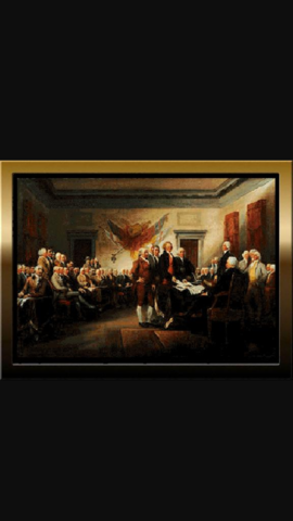 The colonies declare their independence from England.