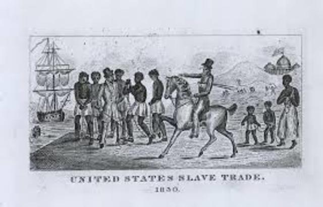 Act of Congress prohibits imports of enslaved people into U.S.