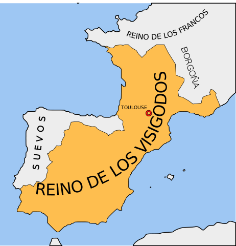 canvi de capital visigots