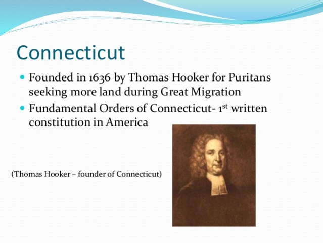 Founding of Connecticut