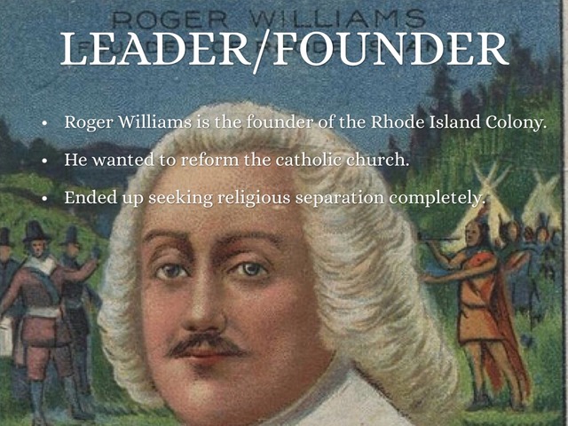 Founding of Rhode Island